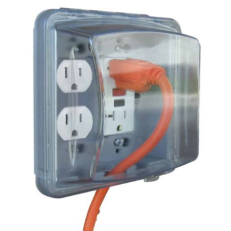 2 gang junction box cover|2 gang weatherproof outlet cover.